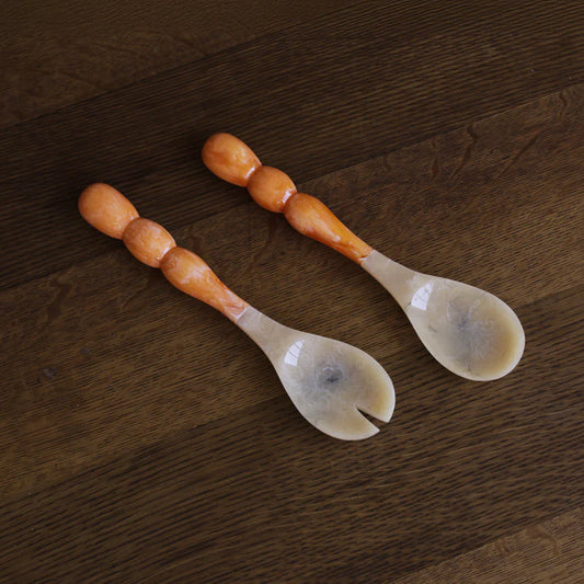 Beatriz Ball - Resin Bubble Salad Server - Orange