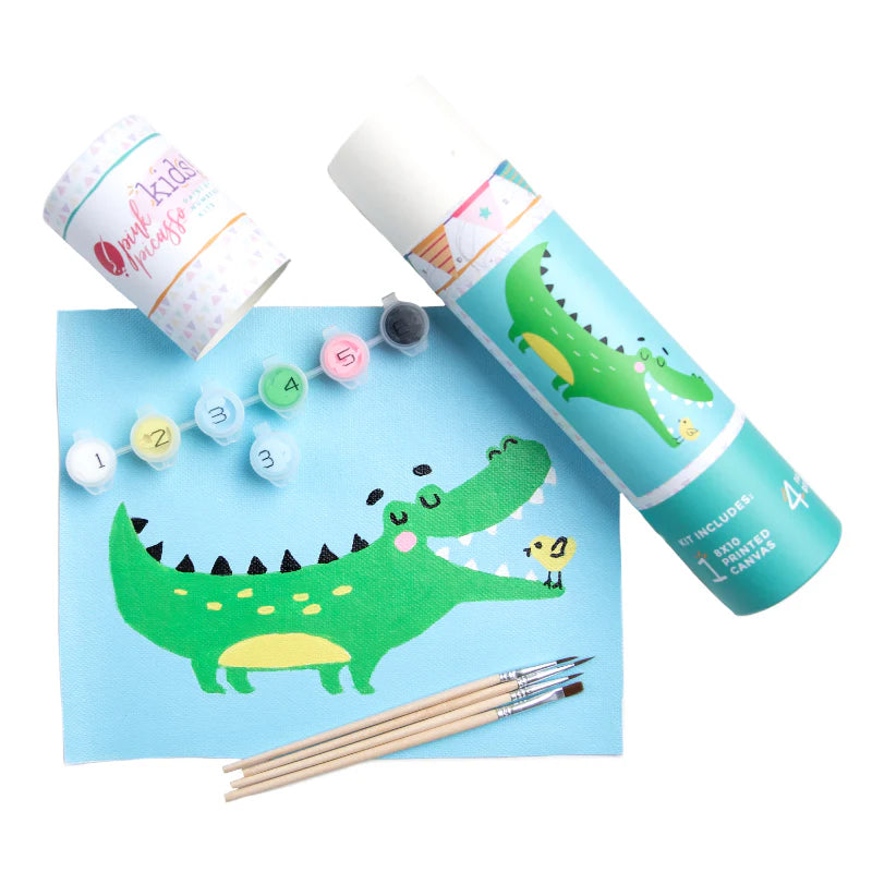 Pink Picasso- Kids Paint by Number- Later Gator