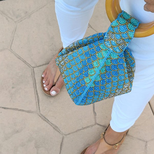 BAMBOO TRADING - BANGLE BAG MERMAID SHIMMER