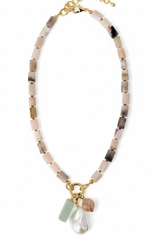 Shiver + Duke- Sandstone Necklace