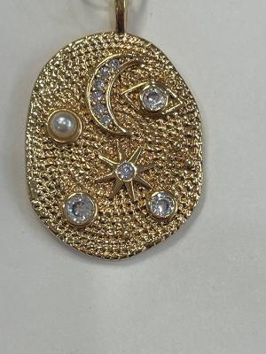 Shiver + Duke - Oval Skyfull Pendant