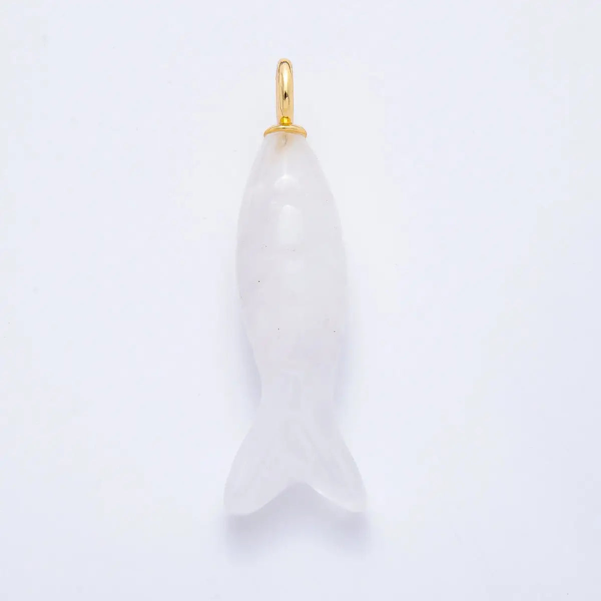 Shiver + Duke- Stone Fish- Clear- Charm