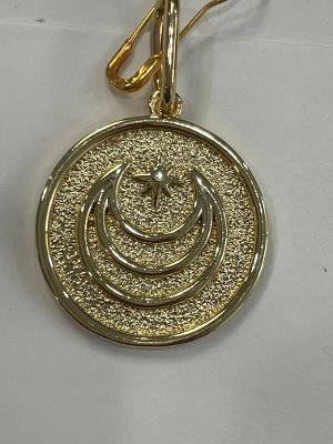 Shiver + Duke- Strength Coin Pendant