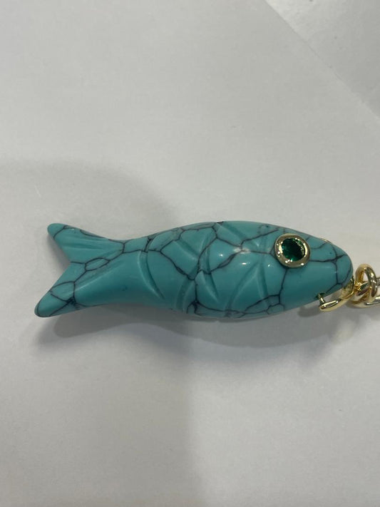 Shiver + Duke - Stone Jewel eye fish Turquois