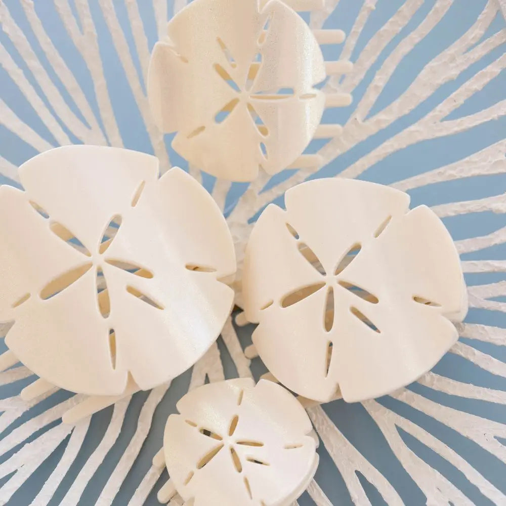Teleties- Sand Dollar Flat Clip