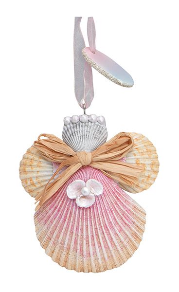 Shell Angel Ornament