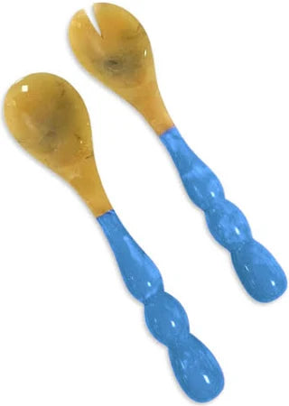 Beatriz Ball - Resin Rio Bubble Salad Server - Blue