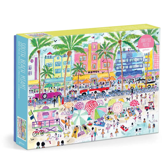 Chronicle Books - Michael Storrings South Beach Miami 1000 Piece Puzzle