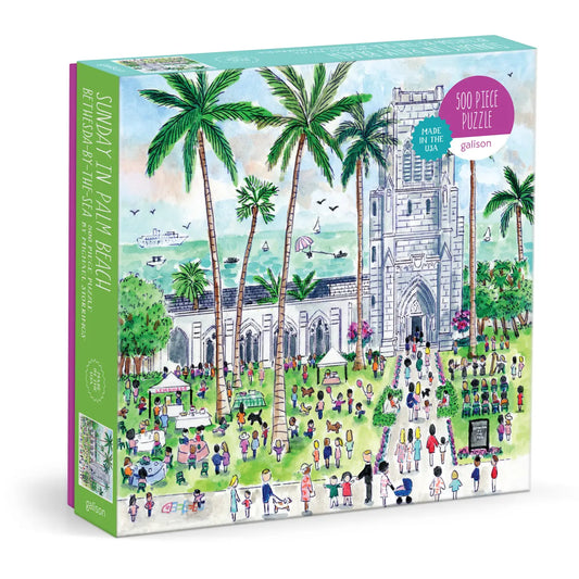 Chronicle Books - Sunday in Palm Beach - 500 Piece Puzzle