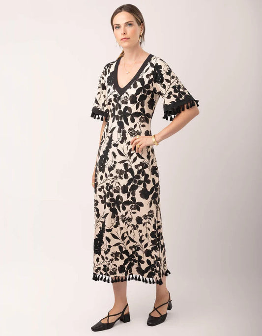 Spartina 449 - Bianca Midi Dress Tabby Fleurs