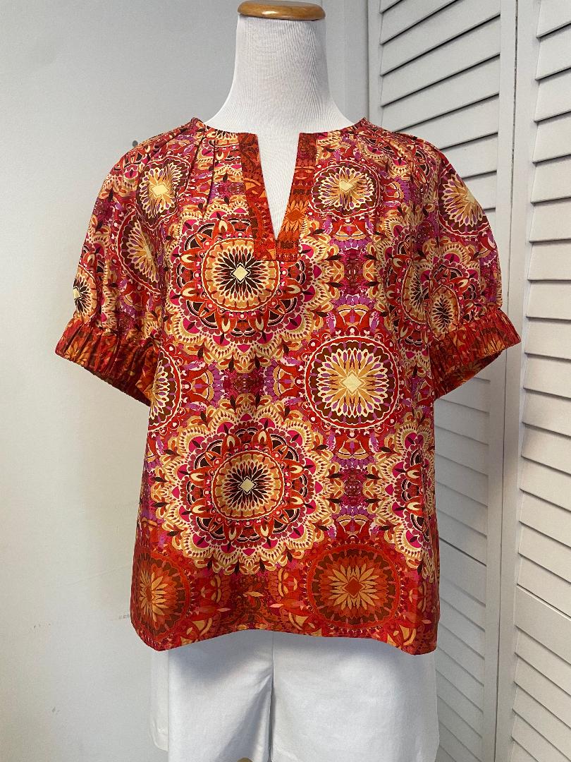 Tyler Boe - Sklyer  Cotton Mosiac Border