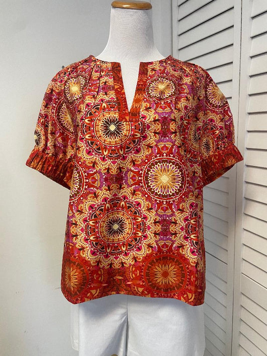 Tyler Boe - Sklyer  Cotton Mosiac Border