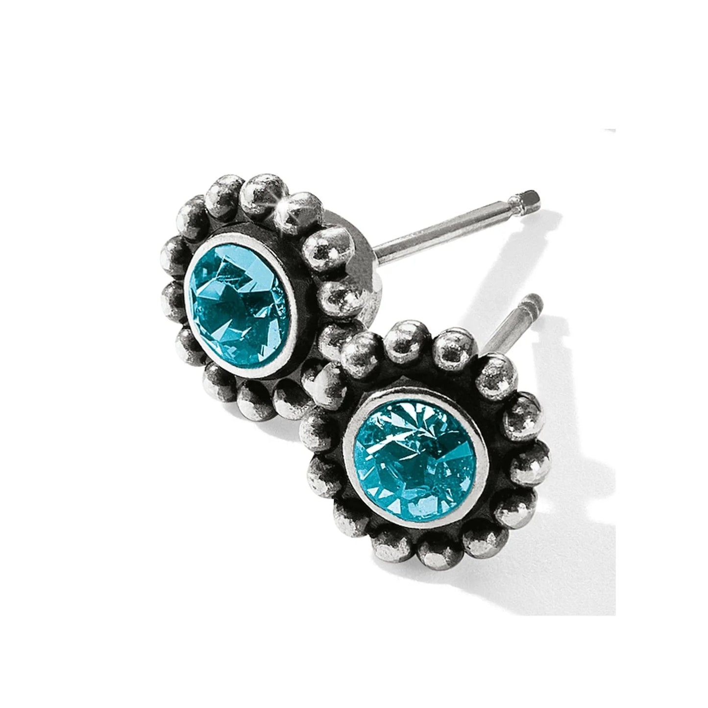 BRIGHTON TWINKLE BLUE ZIRCON MINI POST EARRINGS