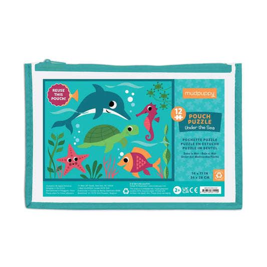 Chronicle Books - Under the Sea Puzzle Pouch