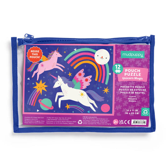 Chronicle Books - Pouch Puzzle - Unicorn