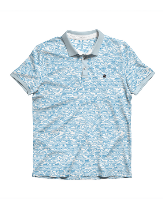 Baja Llama - Blue Swingers Performance Polo