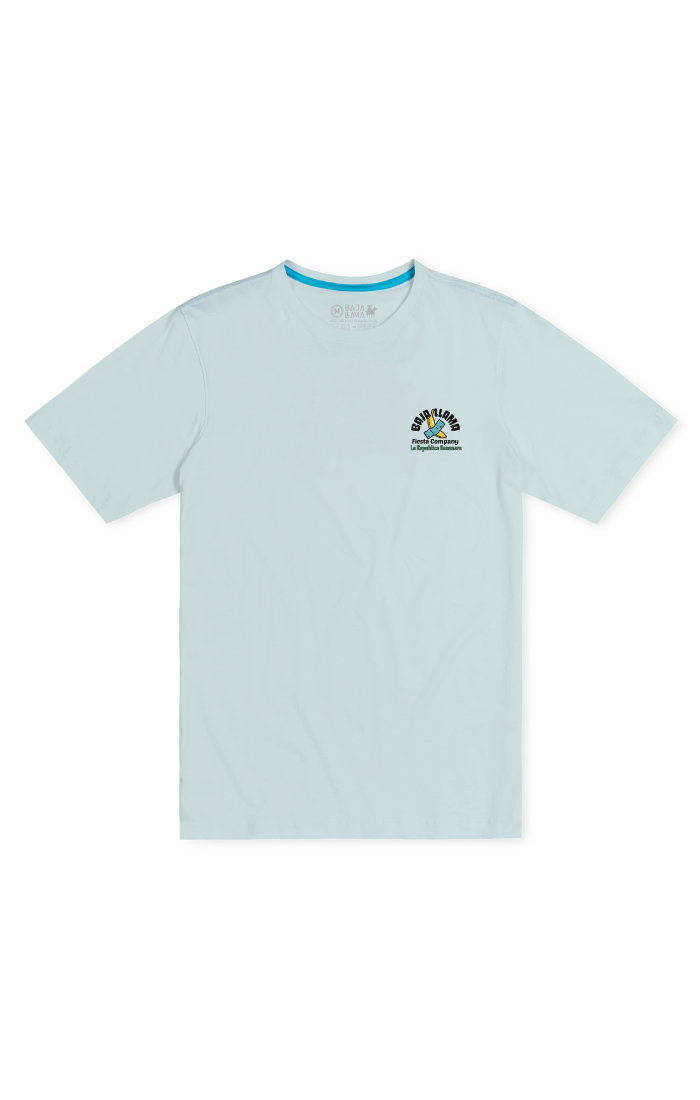 Baja Llama - La Republica Bananera - Icy Mint Primo Graphic Tee