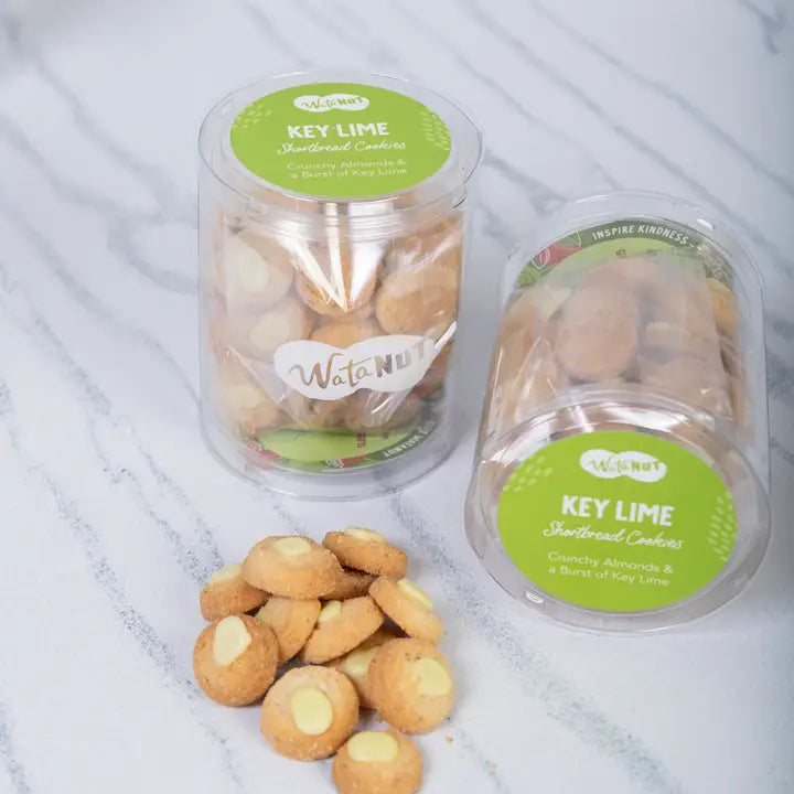 WataNut - Key Lime Shortbread Cookies