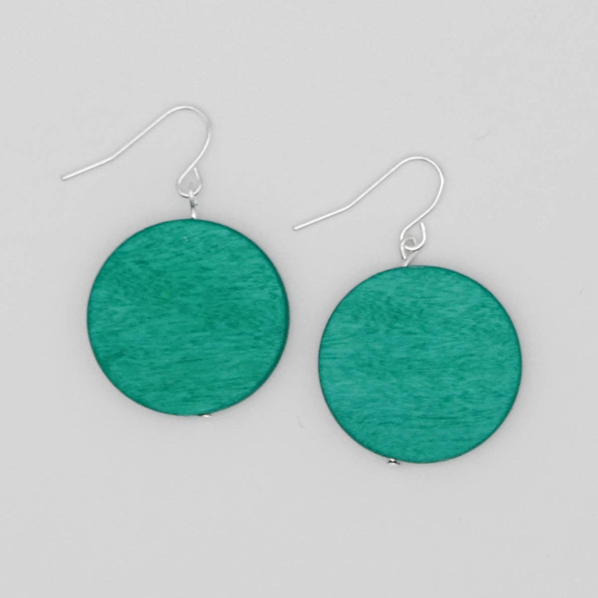 Teal Dot Rosie Earrings