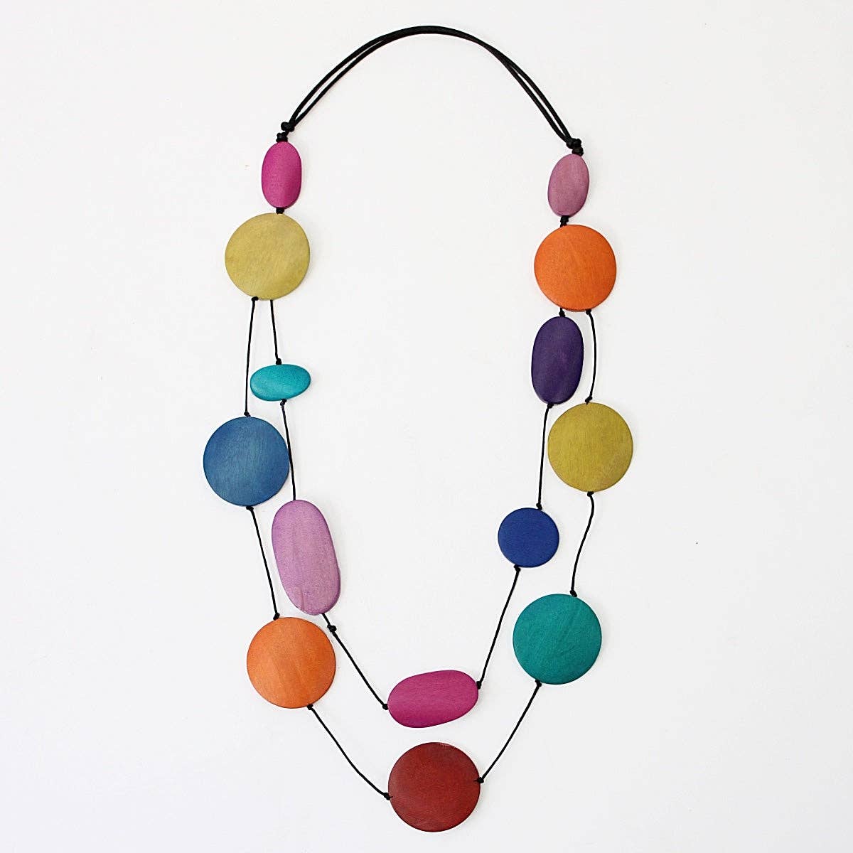 Vibrant Double Strand Gwen Necklace